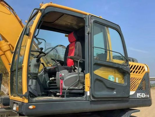 Hyundai R150W-9 Used Wheel Excavator 2015 Alta precisione per la costruzione