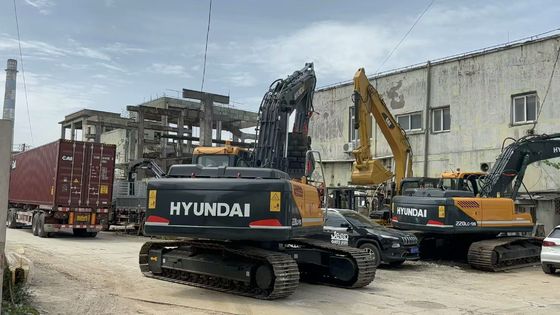 2021 Anno Usato Hyundai R220LC-9S Escavatore In ottime condizioni/Usato Hyundai Crawler Escavatore In vendita