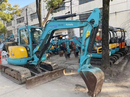 Giappone mini escavatore Kubota U40-5 con sistema idraulico efficiente