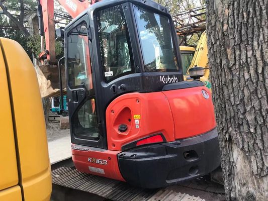 Originale Giappone Mini Escavatore Usato Kubota KX163-5 in vendita/Uso Mini Escavatore Kubota in vendita