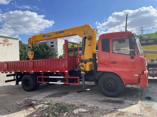 8 tonnellate XCMG SQS200-4 camion montato gru usata con DongFeng camion 2019 anno