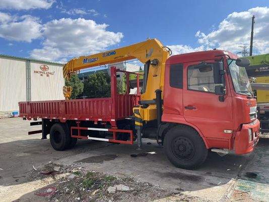 8 tonnellate XCMG SQS200-4 camion montato gru usata con DongFeng camion 2019 anno
