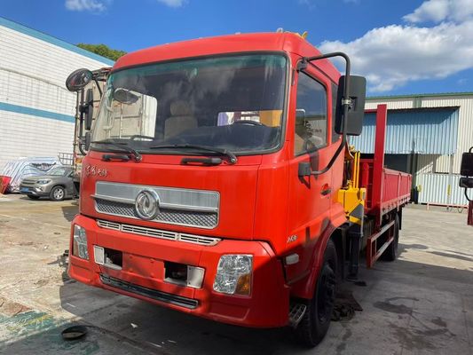 8 tonnellate XCMG SQS200-4 camion montato gru usata con DongFeng camion 2019 anno