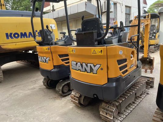 Usato SANY SY16C mini escavatore funzionamento agevole per il lavoro in giardino