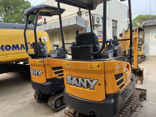 Usato SANY SY16C mini escavatore funzionamento agevole per il lavoro in giardino