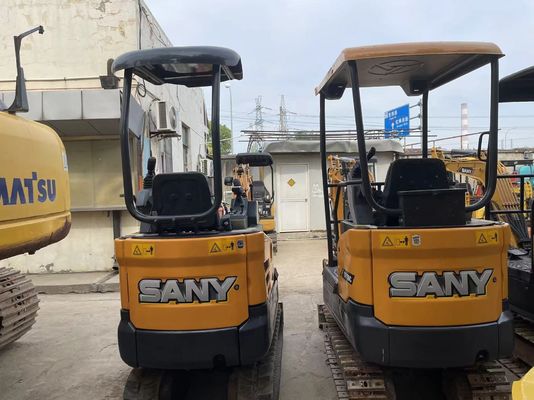 Usato SANY SY16C mini escavatore funzionamento agevole per il lavoro in giardino
