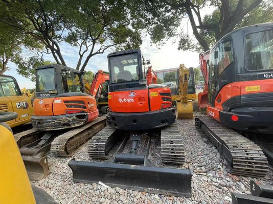 Dipinto colore utilizzato Kubota KX163-5 Mini Crawler escavatore in ottime condizioni/Kubota escavatore con motore EPA e braccio oscillante
