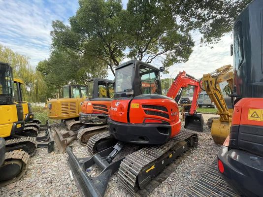 Dipinto colore utilizzato Kubota KX163-5 Mini Crawler escavatore in ottime condizioni/Kubota escavatore con motore EPA e braccio oscillante