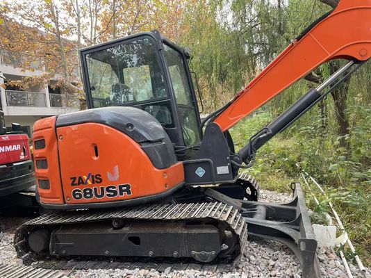 Originale giapponese usato Hitachi ZX68USR-5A Crawler escavatore in ottime condizioni