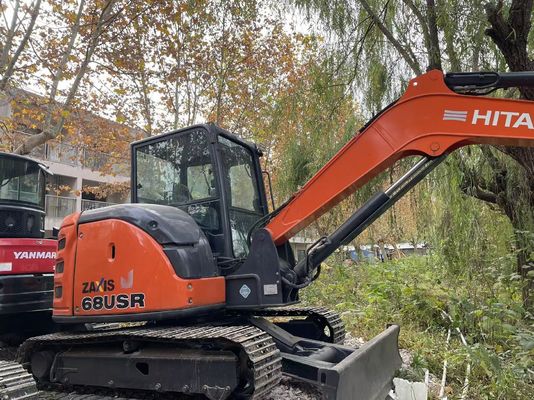 Originale giapponese usato Hitachi ZX68USR-5A Crawler escavatore in ottime condizioni