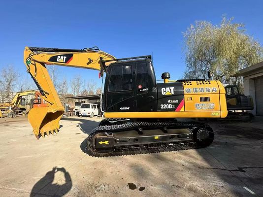 Giallo Originale Giappone Usato CAT Escavatore 320D2 Caterpillar Crawler Escavatore