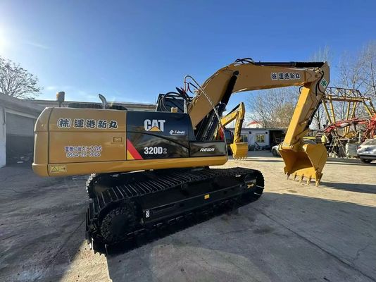Giallo Originale Giappone Usato CAT Escavatore 320D2 Caterpillar Crawler Escavatore