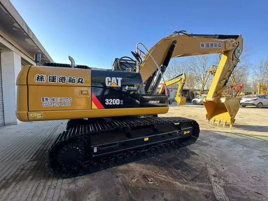 Giallo Originale Giappone Usato CAT Escavatore 320D2 Caterpillar Crawler Escavatore