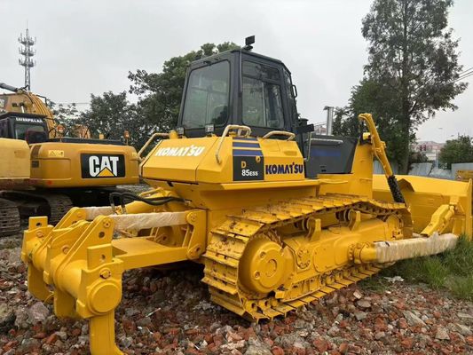 D85ESS-2 Crawler Bulldozer Komatsu Usato Con Ripper Idraulico Vendita In Asia