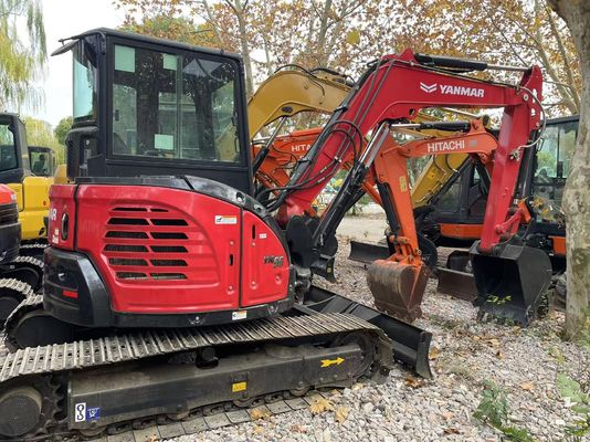 Originale Giappone Usato Yanmar Vio55-5B Mini Escavatore Con Motore EPA/Usato Kubota Mini Escavatore In Vendita