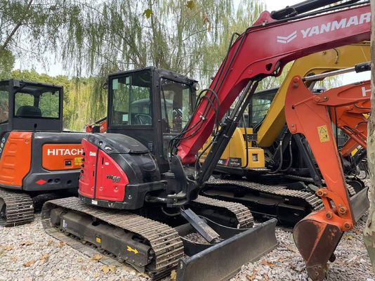 Originale Giappone Usato Yanmar Vio55-5B Mini Escavatore Con Motore EPA/Usato Kubota Mini Escavatore In Vendita