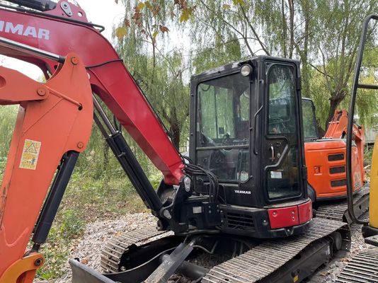 Originale Giappone Usato Yanmar Vio55-5B Mini Escavatore Con Motore EPA/Usato Kubota Mini Escavatore In Vendita