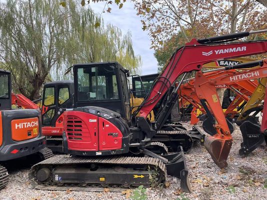 Originale Giappone Usato Yanmar Vio55-5B Mini Escavatore Con Motore EPA/Usato Kubota Mini Escavatore In Vendita