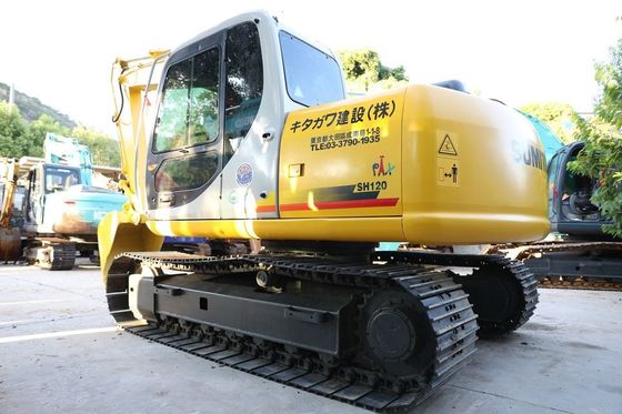 Originale giapponese Usato Sumitomo SH120-6 Escavatore a trascinamento in ottime condizioni