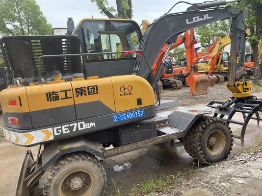 2018 Anno usato SDLH LG670BM Escavatore a ruote con pinza idraulica