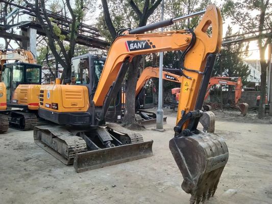 2020 Anno usato SANY SY60C-9 Mini Crawler Excavator colore originale