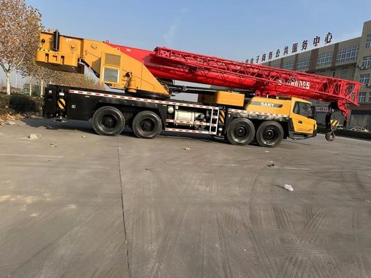 2021 Anno usato Sany STC800E5 80 tonnellate gru camion in buone condizioni