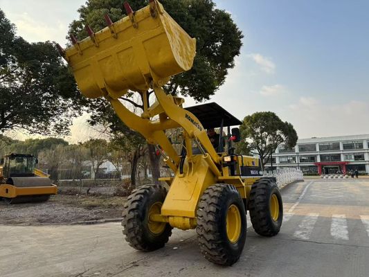 Originale giapponese utilizzato Komatsu WA510 Mini caricatori a ruote funzionano in buone condizioni