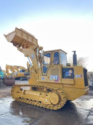 Dipingere il colore usato Caterpillar 973 Crawler Loader in ottime condizioni