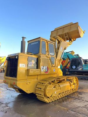 Dipingere il colore usato Caterpillar 973 Crawler Loader in ottime condizioni