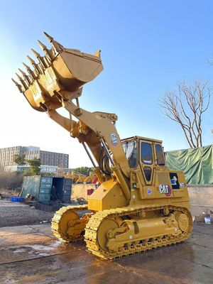 Dipingere il colore usato Caterpillar 973 Crawler Loader in ottime condizioni