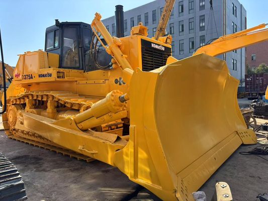 Originale giapponese usato Komatsu D375A bulldozer con Ripper idraulico