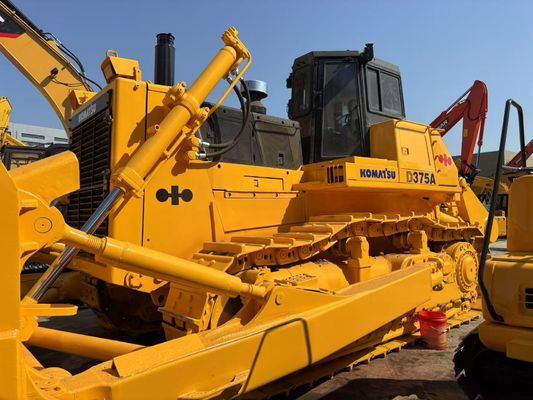 Originale giapponese usato Komatsu D375A bulldozer con Ripper idraulico