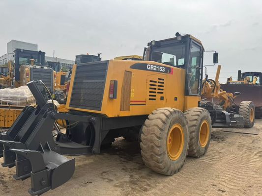 6 Motor Grader 2023 Anno usato XCMG GR2153 Motor Grader Efficienza del carburante per la costruzione