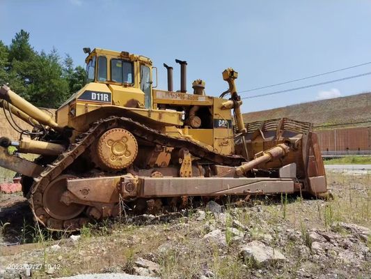 Colore originale Bulldozer usato Caterpillar D11R con Ripper idraulico