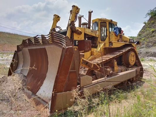 Colore originale Bulldozer usato Caterpillar D11R con Ripper idraulico