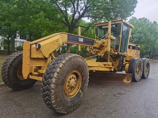 Colore Originale Usato Caterpillar 14H Motor Grader In Condizioni Eccellenti