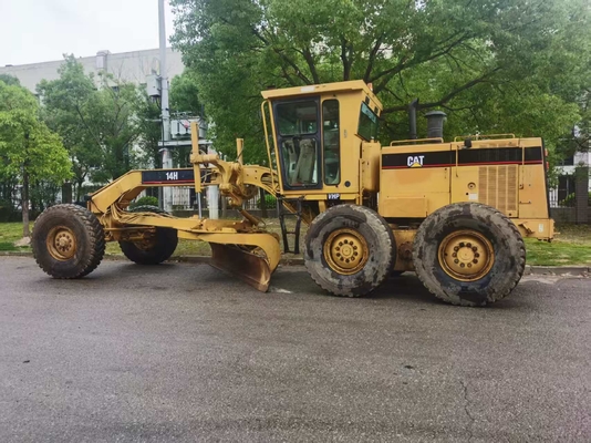 Colore Originale Usato Caterpillar 14H Motor Grader In Condizioni Eccellenti