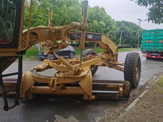 Colore Originale Usato Caterpillar 14H Motor Grader In Condizioni Eccellenti