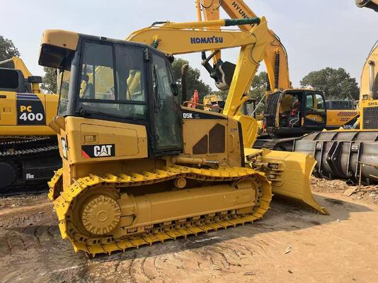 6 Way Blade Used Crawler Mounted Bulldozer CAT D5K XL Colore originale
