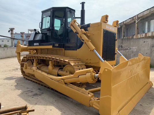 6 Way Blade SHANTUI SD22 Bulldozer di seconda mano con Ripper idraulico