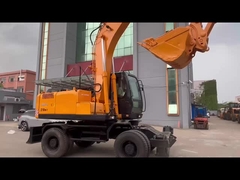 Escavatore gommato Hyundai R210W-7 coreano originale in ottime condizioni